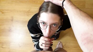My boyfriend fucked me in mouth and cum inside