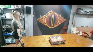 Dark princess: I went with friend to play a board game but we ended up fucking hard and creampie