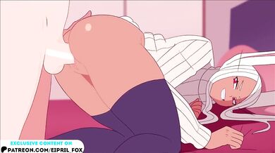 Mirko wants Hot Creampie for Coffee! My Hero Academia Rumi Usagiyama Hentai Porn