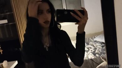 POV: Watch this hot vampire girl from different angles
