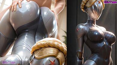 big tits Robot Ballerine from Atomic Heart hentai anime by eextoon