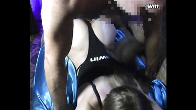 He turned her over on her stomach and fucked her sweet ass from behind