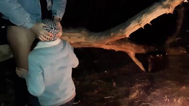 Hot orgasm as a result of passionate cunnilingus by the fire - IkaSmokS