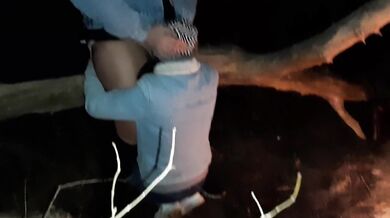 Hot orgasm as a result of passionate cunnilingus by the fire - IkaSmokS