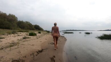 Nude Girl in the village and Russian River