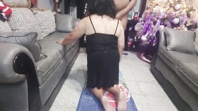 Deliciosa mamada de polla de culona madura de 70