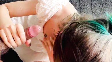 Slap me, spit on my face, throat fuck me as hard as you can, how fast can I make you cum? Adorable girly