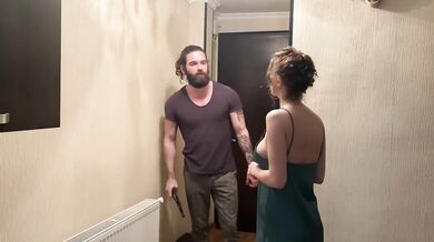 Lustful wife cheats on her husband with her lover, but instead of an orgasm she gets cum on her face