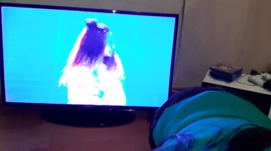 My girlfriend turned me on by dancing and licking my pussy - Lesbian_illusion
