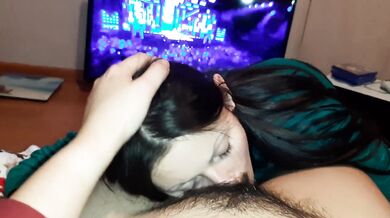 My girlfriend turned me on by dancing and licking my pussy - Lesbian_illusion