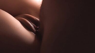 Fucked a beautiful tender pussy and covered it with cum