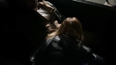 at the car wash sucked a guy's dick while they were washing his car.