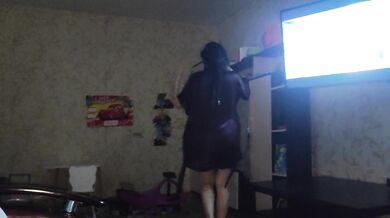 She agreed to film with her face