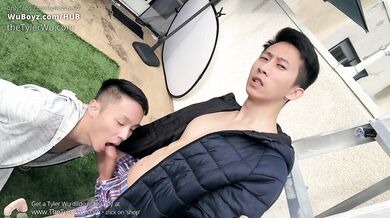 Asian twink bareback fuck, Tyler Wu and Dane Jaxson