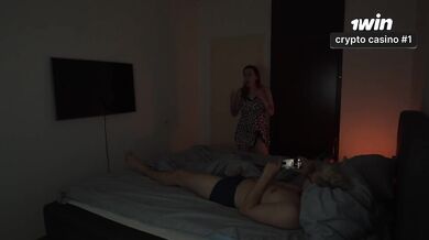 My Stepmom's Shocked When I Rub My Boner on Her in a Hotel Room Backstage