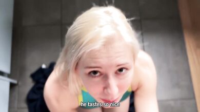 Slutty Vika gave herself to her boyfriend's best friend. Cheating with dirty talk pussy cumshot