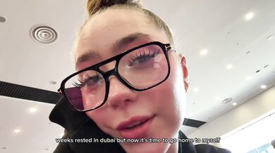 I couldn't wait to get home and went to masturbate in the airplane toilet. Was I burned?