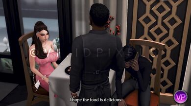 CUTE ASIAN WIFE CHEATS ON HUSBAND WITH BBC - SIMS 4