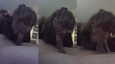 HypnoticPandora deepthroats my juicy cock in reverse like a queen