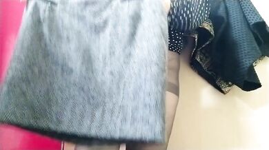 Big Sexy Belly and Luxurious Ass in the Fitting Room