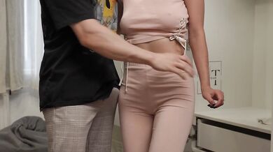 Stepdad's Friend's Tempting Game with the Defiant Teen Girl