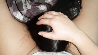 Cumming in her mouth in a tent - IkaSmokS