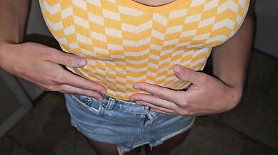 Hotwife returns home from date with creampie