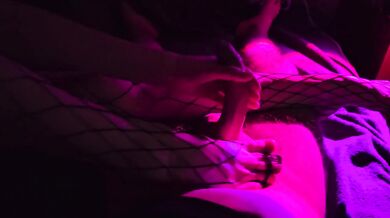 Fucked my stepsister in fishnet pantyhose.