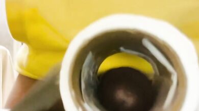 Bbc gets horny at work and makes pocket out of toilet paper roll to Fuck ‼‼‼‼