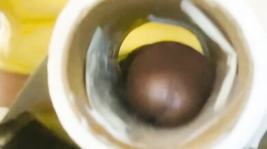 Bbc gets horny at work and makes pocket out of toilet paper roll to Fuck ‼‼‼‼