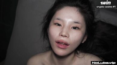 BIG IN JAPAN - 3 Guys Feast On Asian Teen