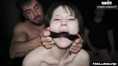 BIG IN JAPAN - 3 Guys Feast On Asian Teen