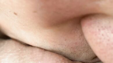VERY CLOSE UP OF PUSSY LICKING