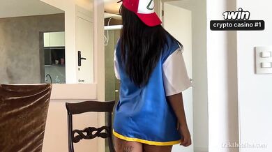 A woman of indigenous descent dressed in cosplay shows me what real Brazilian sex is like