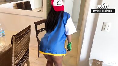 A woman of indigenous descent dressed in cosplay shows me what real Brazilian sex is like