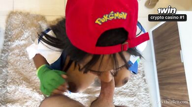 A woman of indigenous descent dressed in cosplay shows me what real Brazilian sex is like