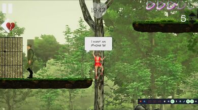 Natalie frees the imprisoned men in the game Natalie & Soldiers