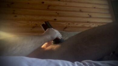 Deliciously fucked a rubber vagina in the morning, before work.
