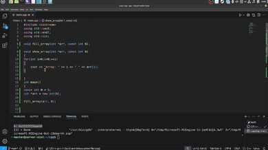 #24 Dynamic Memory. new/delete operators