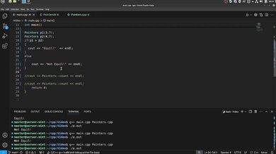 #47 Separate our class into separate .cpp and .h files and overload the % and comparison operators