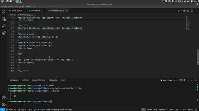 #47 Separate our class into separate .cpp and .h files and overload the % and comparison operators