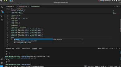 #47 Separate our class into separate .cpp and .h files and overload the % and comparison operators