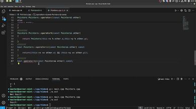 #47 Separate our class into separate .cpp and .h files and overload the % and comparison operators