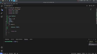 #31 User's Data Types: Enum