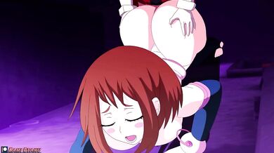 Ochako Uraraka Fucks Deku - My Hero Academia Hentai Animation