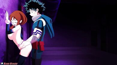 Ochako Uraraka Fucks Deku - My Hero Academia Hentai Animation