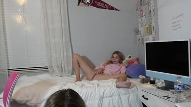 My Roommate Walked In On Us... But I Didn't Stop Until I Was COVERED IN CUM!!