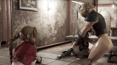 Free Use Final Fantasy Facefuck Tifa Lockhart and Aerith - Hentai Cartoon Freeuse Porn