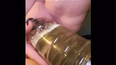 Pissing in a bottle compilation