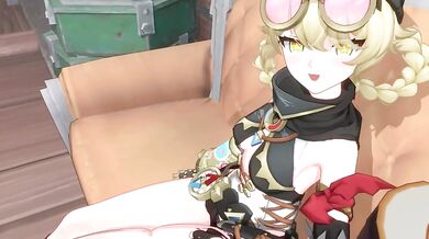 Genshin Impact - Jahoda & Aether’s Passionate Sex | 3D Hentai Animation with Moaning